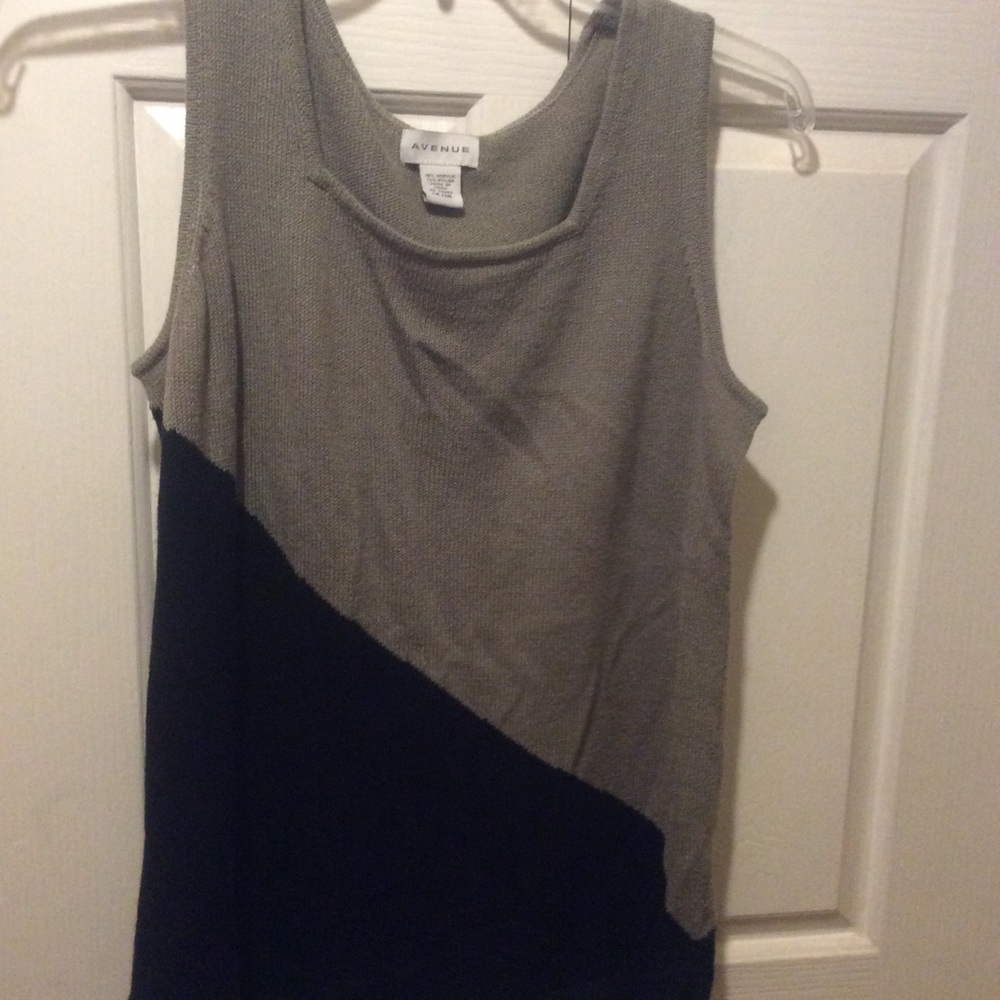 Color block tank. Size 14/16. EUC
